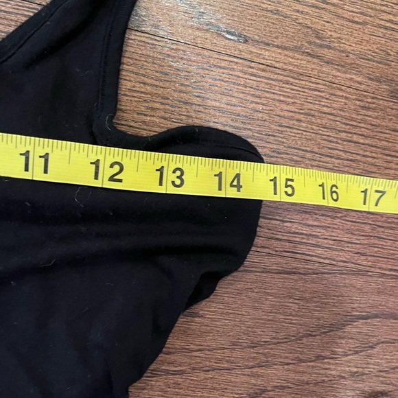 🧁calvin klein women’s black racerback flowy midi dress whimsigoth goth fall lay - Picture 6 of 7